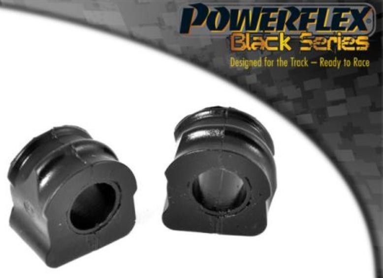 Powerflex PFF85-411-18BLK: Kinnitus, stabilisaator esisild mõlemapoolselt, PU (Polyurethan) Black Series