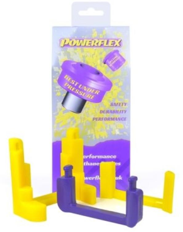 Powerflex PFF85-530: Paigutus, Mootor kastipoolselt, PU (Polyurethan) Road Series