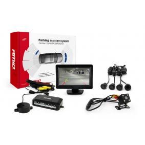 AMiO 01101: Parkimisabi lisaseade Põrkeraua tunnetusega abisüsteem CAM-315 LED, GOLD, Black