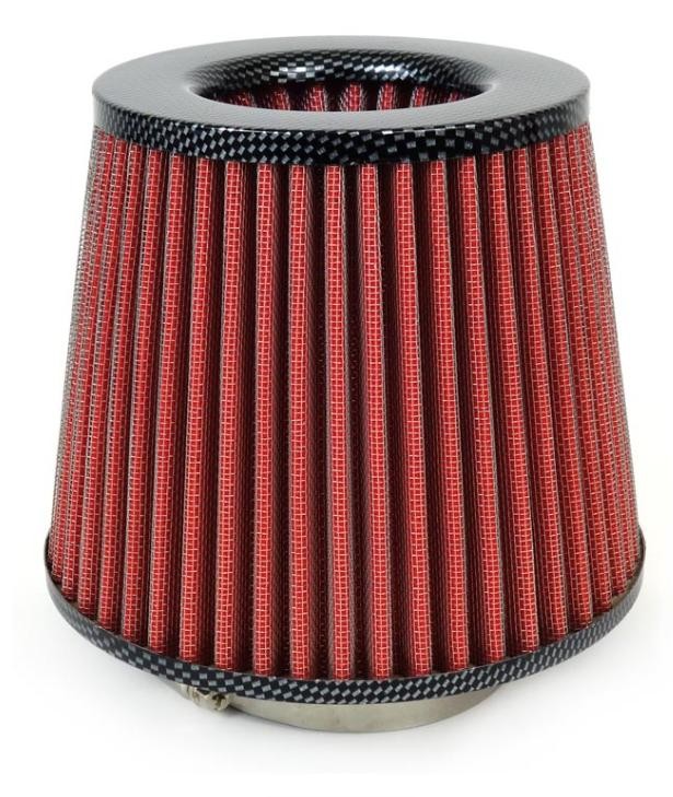 AMiO 01713: Filtre à air sport AF-Carbon