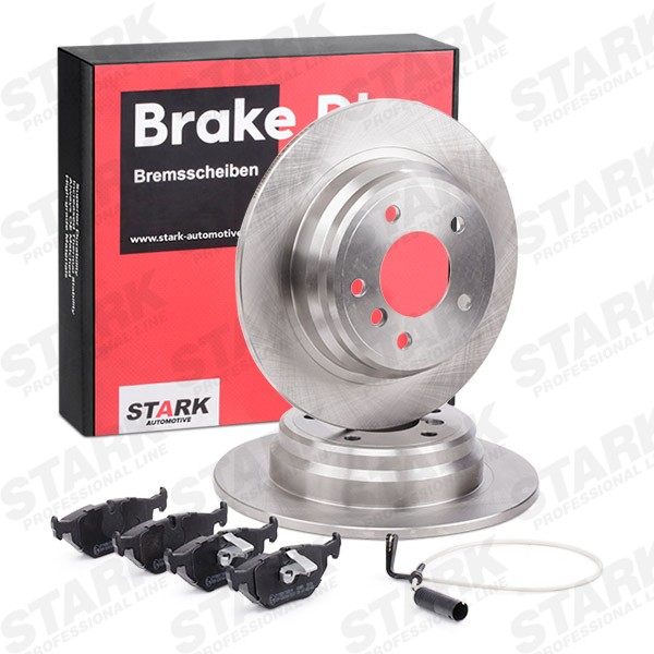 STARK SKBK-10990441: Pidurikomplekt, ketaspidur Tagasild, Ø: 298mm, täis, koos piduriklotsidega