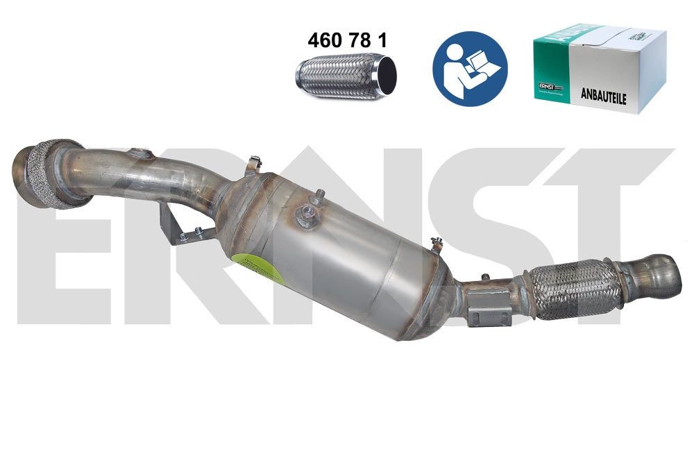 ERNST 920964: Tahmafilter Set koos montaažikomplektiga
