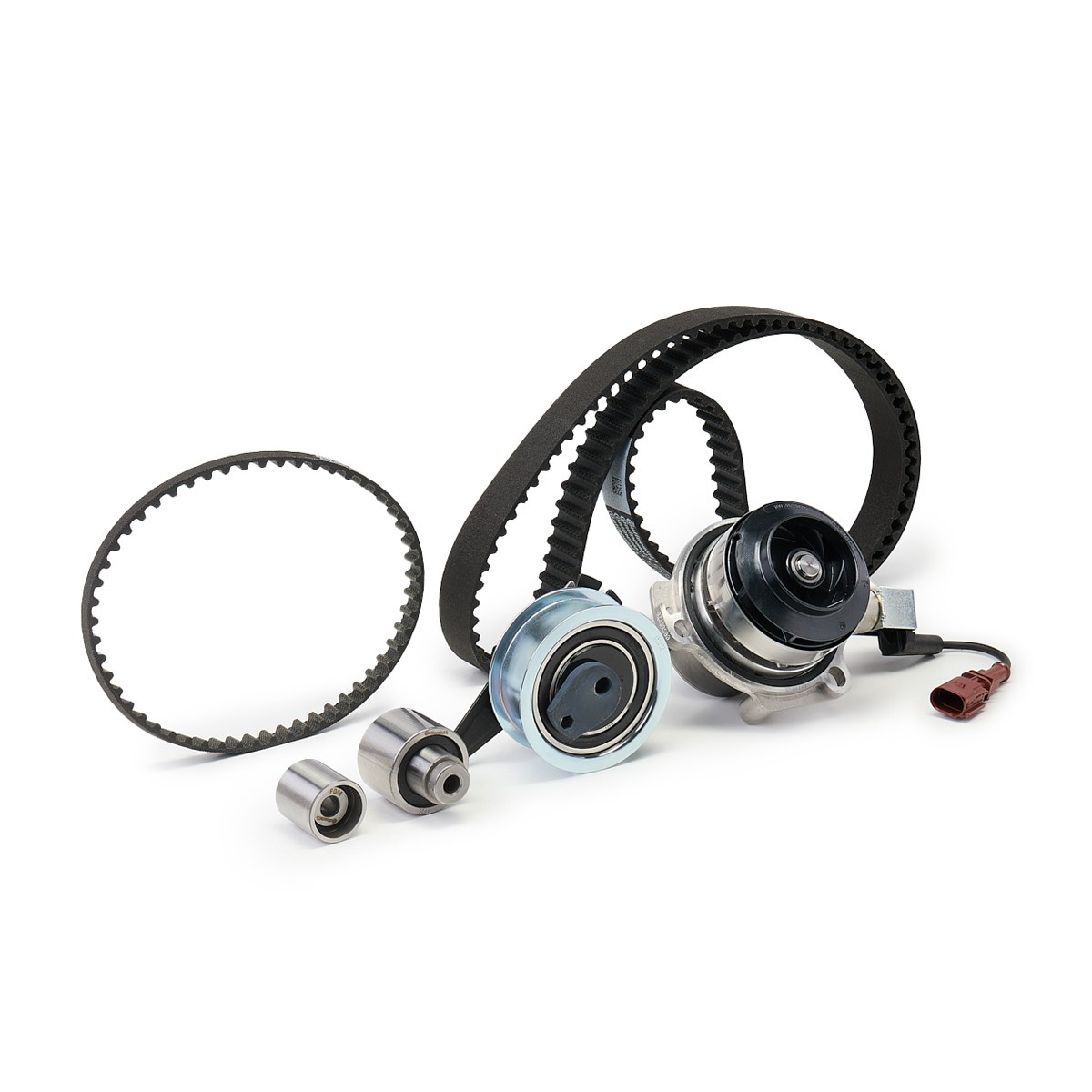 CONTITECH CT1168WP8PRO: Kit de distribution + pompe à eau Pompe à eau commutable, avec contact-coupure intégré