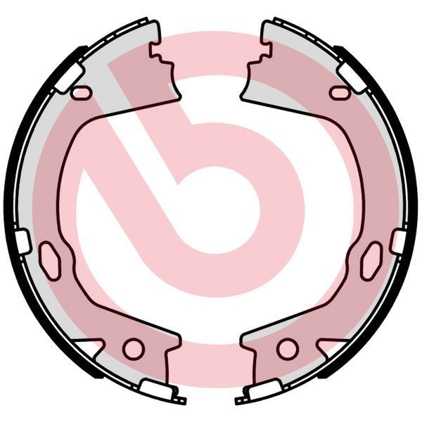 BREMBO S 30 546: Zapata de freno de mano ESSENTIAL LINE