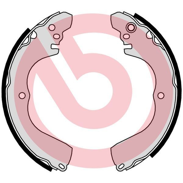 BREMBO S 54 525: Bromsbacksats ESSENTIAL LINE
