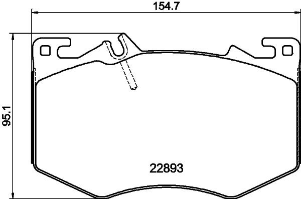 MINTEX MDB4189: Piduriklotsid