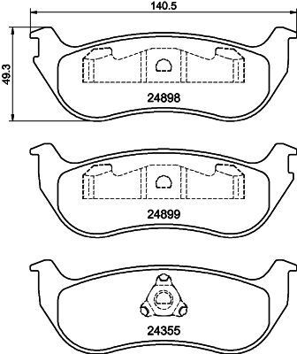 MINTEX MDB4227: Plaquettes de frein