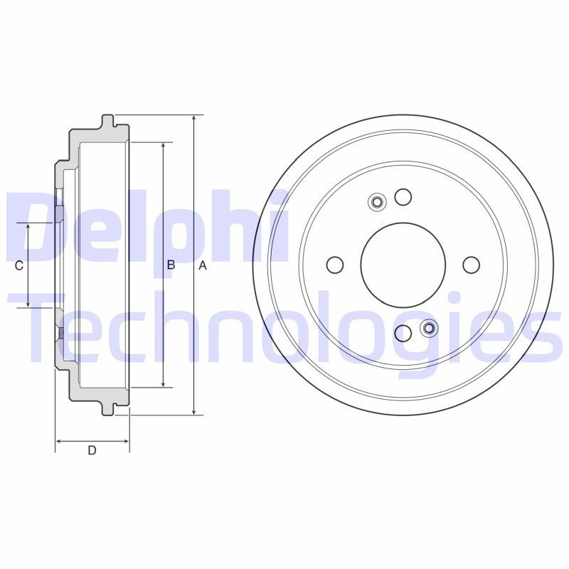 DELPHI BF612: Bromstrumma 220mm