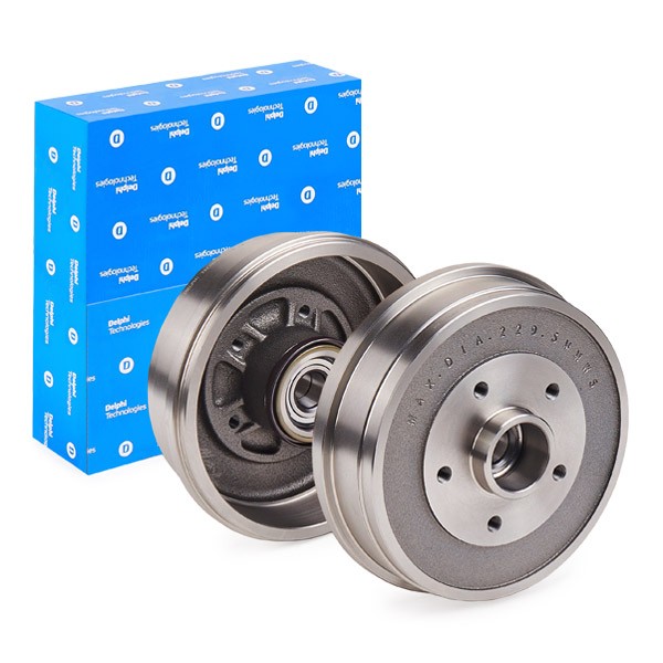 DELPHI BFR611: Bromstrumma 261mm, med ABS-sensorring, med hjullager