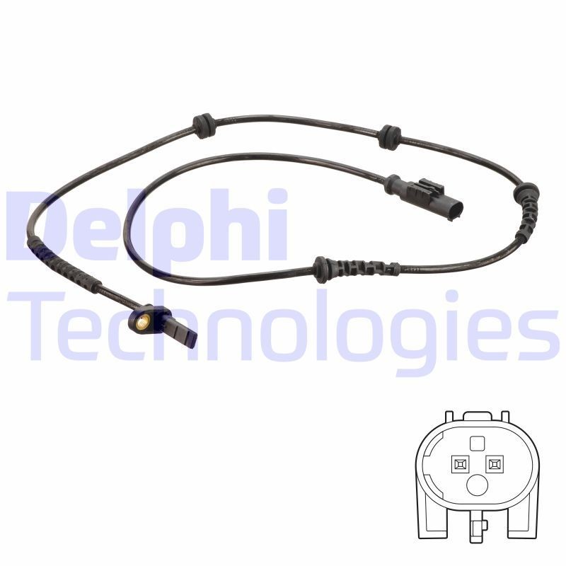 DELPHI SS20634: Jutiklis, rato greitis