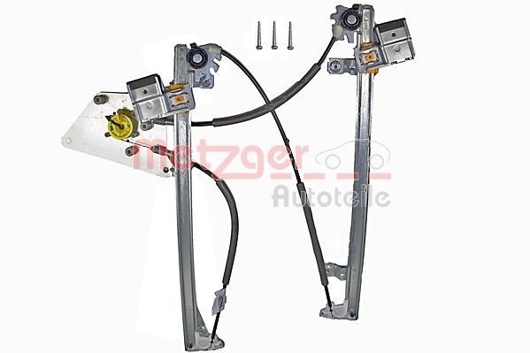METZGER 2160531: Mecanism actionare geam OE-part fata stanga, electric, fara motor electric