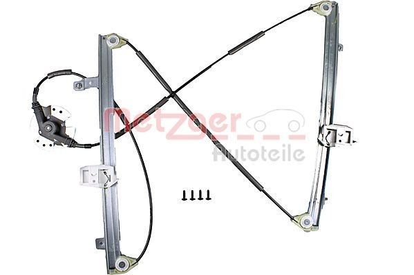 METZGER 2160601: Mecanism actionare geam OE-part fata stanga, electric, manual, fara motor electric