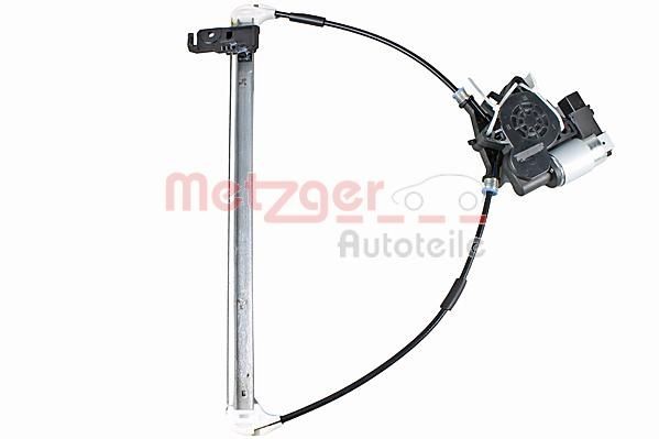 METZGER 2160620: Mecanism actionare geam spate dreapta, electric, cu motor electric