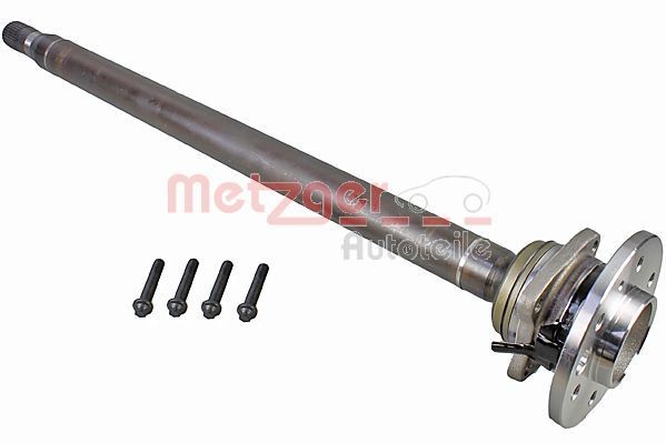 METZGER 7210036: Planetara COMPETENCE KIT Axa spate dreapta, 937mm, cu butuc roata, Lagar roata integrat in butuc roata, cu suruburi