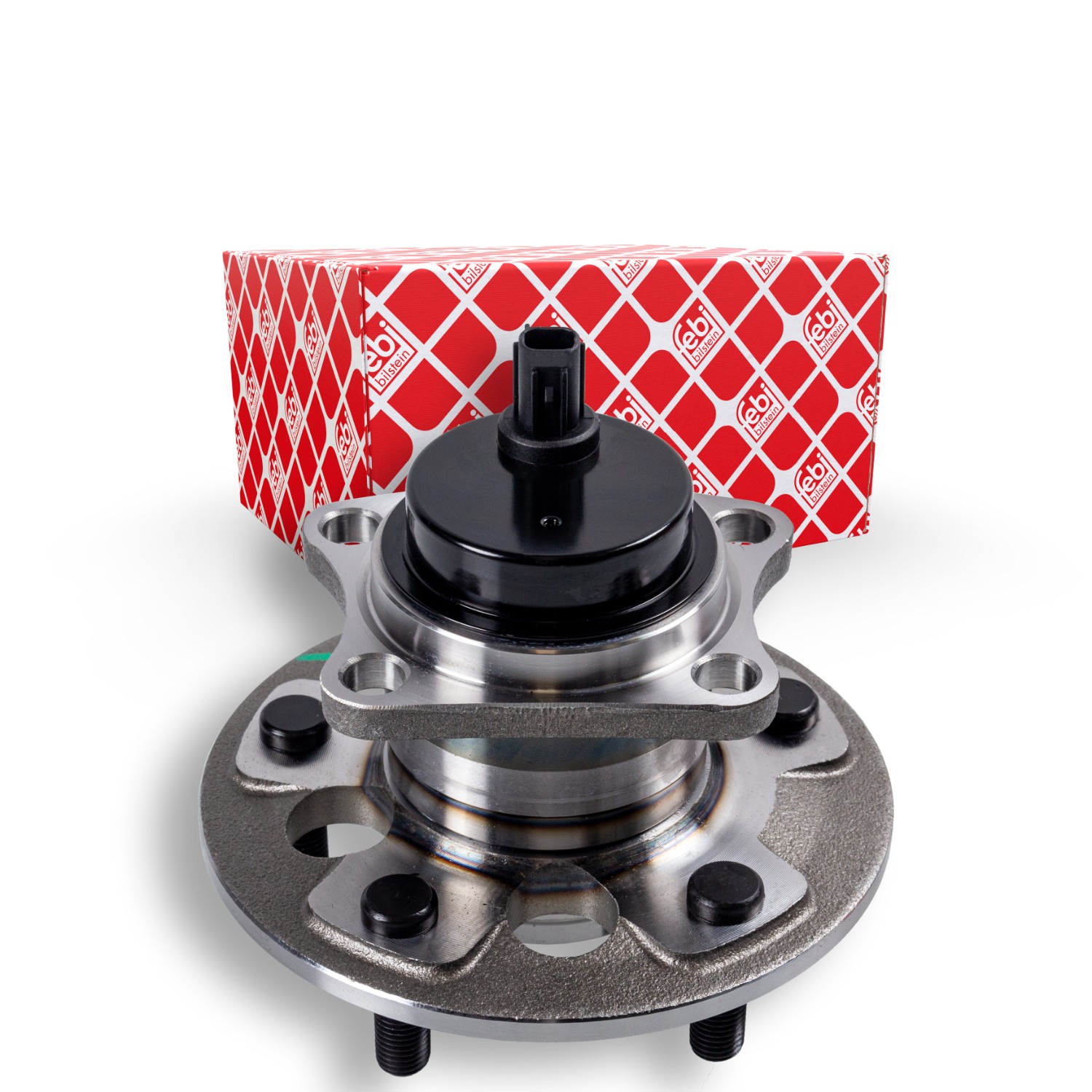 FEBI BILSTEIN 172586: Kit cuscinetto ruota Assale posteriore Sx, Assale posteriore Dx, Cuscinetto ruota integrato nel mozzo, con anello sensore magnetico integrato, con anello sensore ABS