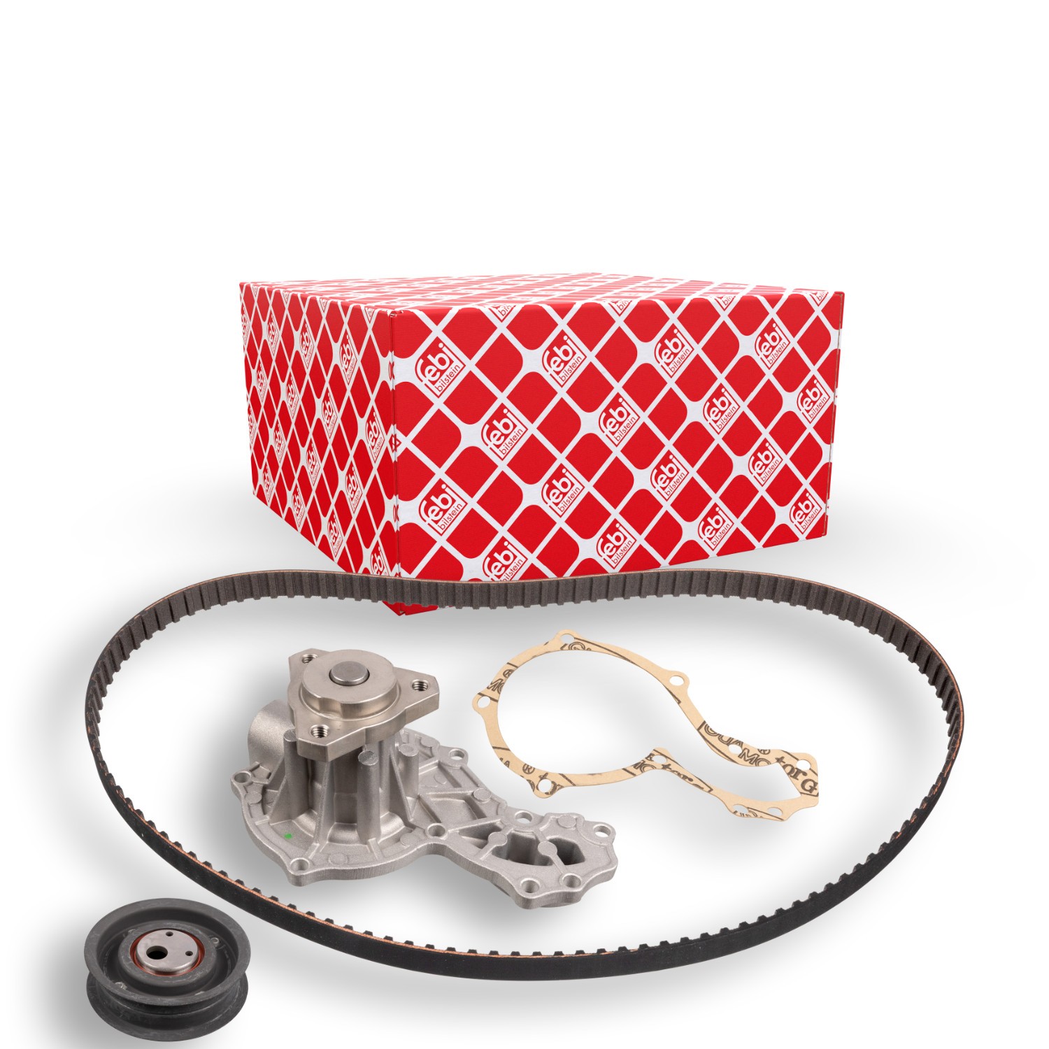 FEBI BILSTEIN 172602: Pompă apă + kit distribuție dinti: 121, Latime: 18mm, cu pompa apa