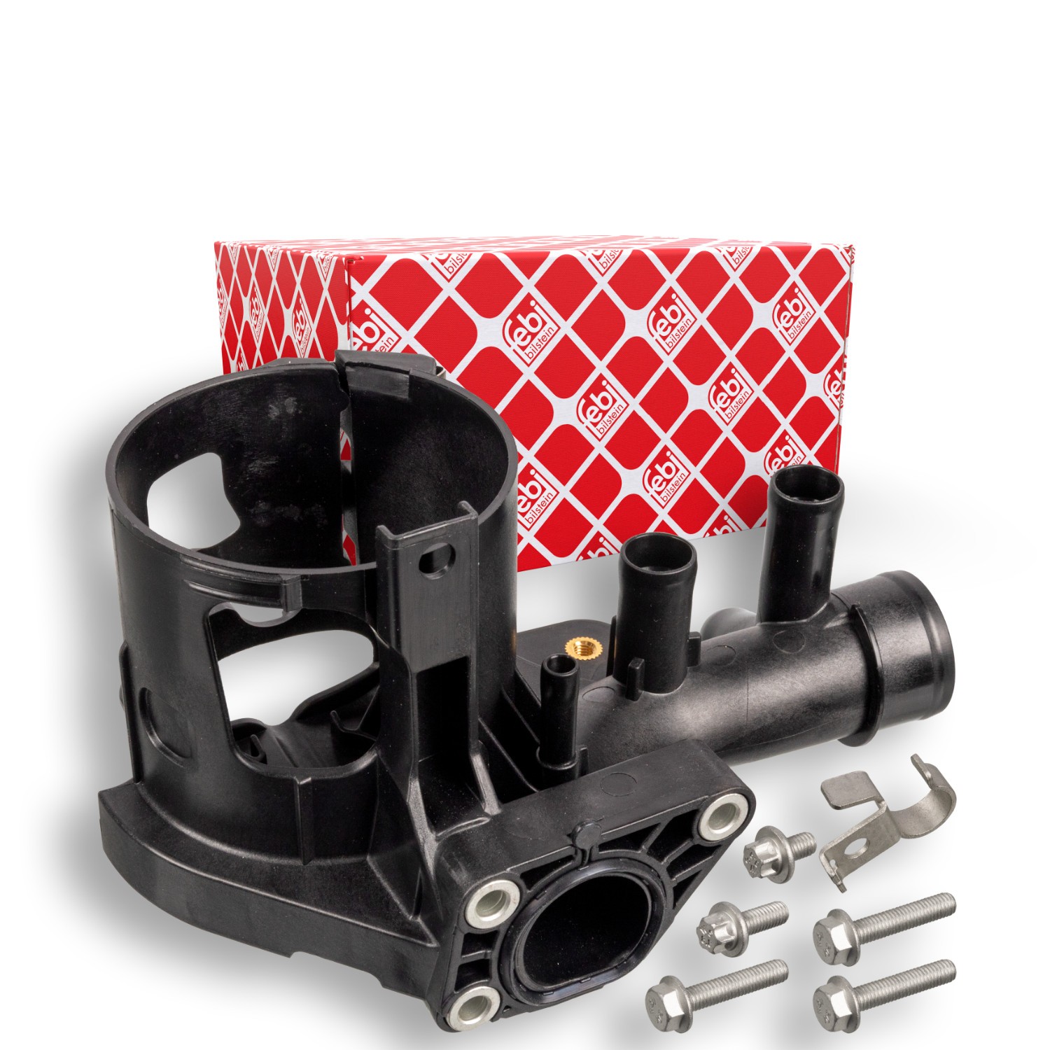 FEBI BILSTEIN 172632: Flansa lichid racire febi Plus cu suport, cu suruburi