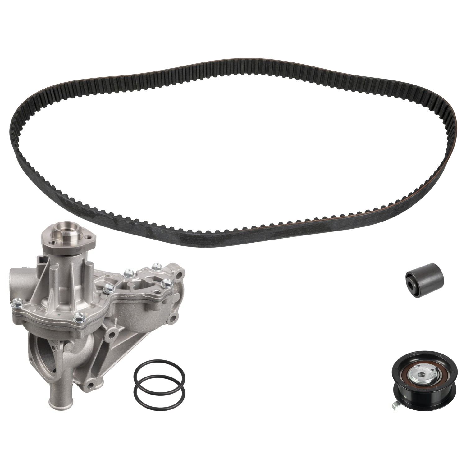 FEBI BILSTEIN 172672: Pompă apă + kit distribuție dinti: 137, Latime: 25mm