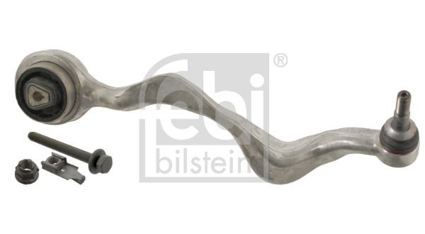 FEBI BILSTEIN 280193: Brat, suspensie roata partea de jos, fata, Axa fata dreapta, Aluminiu, cu bucsa de cauciuc