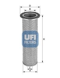 UFI 27.342.00: Filtru aer