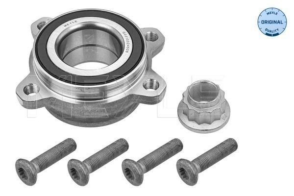 MEYLE 100 652 0014: Mozzo ruota MEYLE-ORIGINAL: True to OE. con accessori, con cuscinetto ruota integrato, con anello sensore magnetico integrato