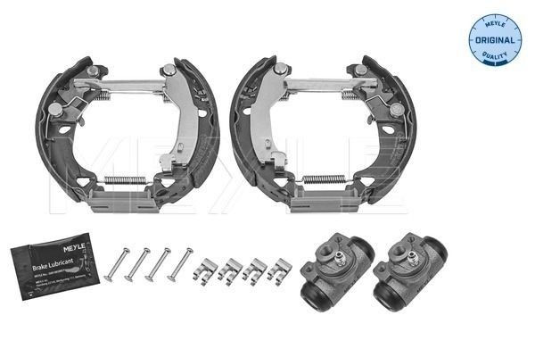 MEYLE 214 533 0045: Piduriklotside komplekt MEYLE-ORIGINAL-KIT: Better solution for you! Tagasild, 180mm, koos rattapiduri silindriga, koos kangiga, koos lisadega