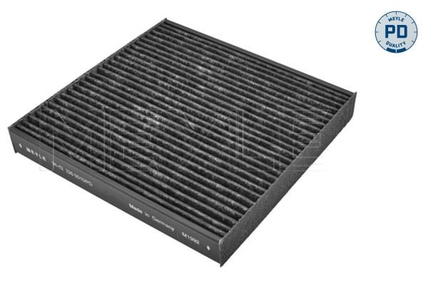 MEYLE 31-12 326 0010/PD: Filtru, aer habitaclu MEYLE-PD: Advanced performance and design. Filtru carbon activ, Insertie filtru, pentru conditii grele, Filtru praf fin (PM 2.5), cu efect antialergic, Efect de absorbție NOx, Filtru NOx, separare înaltă a prafului fin, cu efect de aspirare