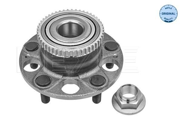 MEYLE 31-14 752 0005: Mozzo ruota MEYLE-ORIGINAL: True to OE. Assale posteriore, con materiale di fissaggio/montaggio, con anello sensore ABS, con cuscinetto ruota integrato