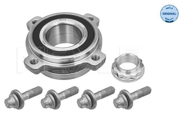 MEYLE 314 752 0014: Butuc roata MEYLE-ORIGINAL: True to OE. puntea spate, cu material de atașare/fixare, cu senzor magnetic inelar integrat, cu rulment roata integrat