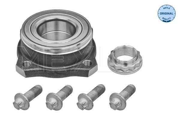 MEYLE 314 752 0015: Set rulment roata MEYLE-ORIGINAL: True to OE. puntea spate, cu material de atașare/fixare, cu rulment roata integrat, cu senzor magnetic inelar integrat