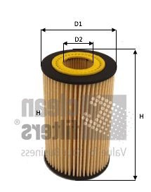 CLEAN FILTER ML4578: Alyvos filtras
