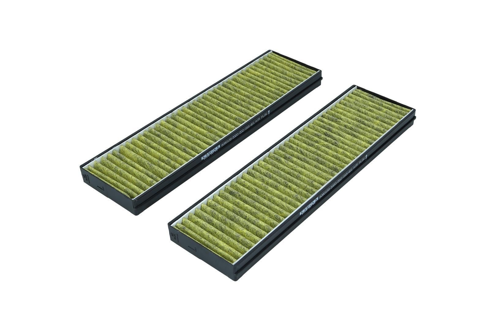 KAMOKA 6080133: Kupefilter friskluftfilter, Karbonfilter, Finstøvfilter (PM 2.5), med antibakteriell effekt, med antiallergisk virkning, Med soppdrepende virning, med luktabsorberende virkning