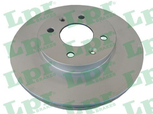 LPR K2038VR: Disco de freno TOTAL COATED Ø: 256mm, Ø: 256mm, revestido
