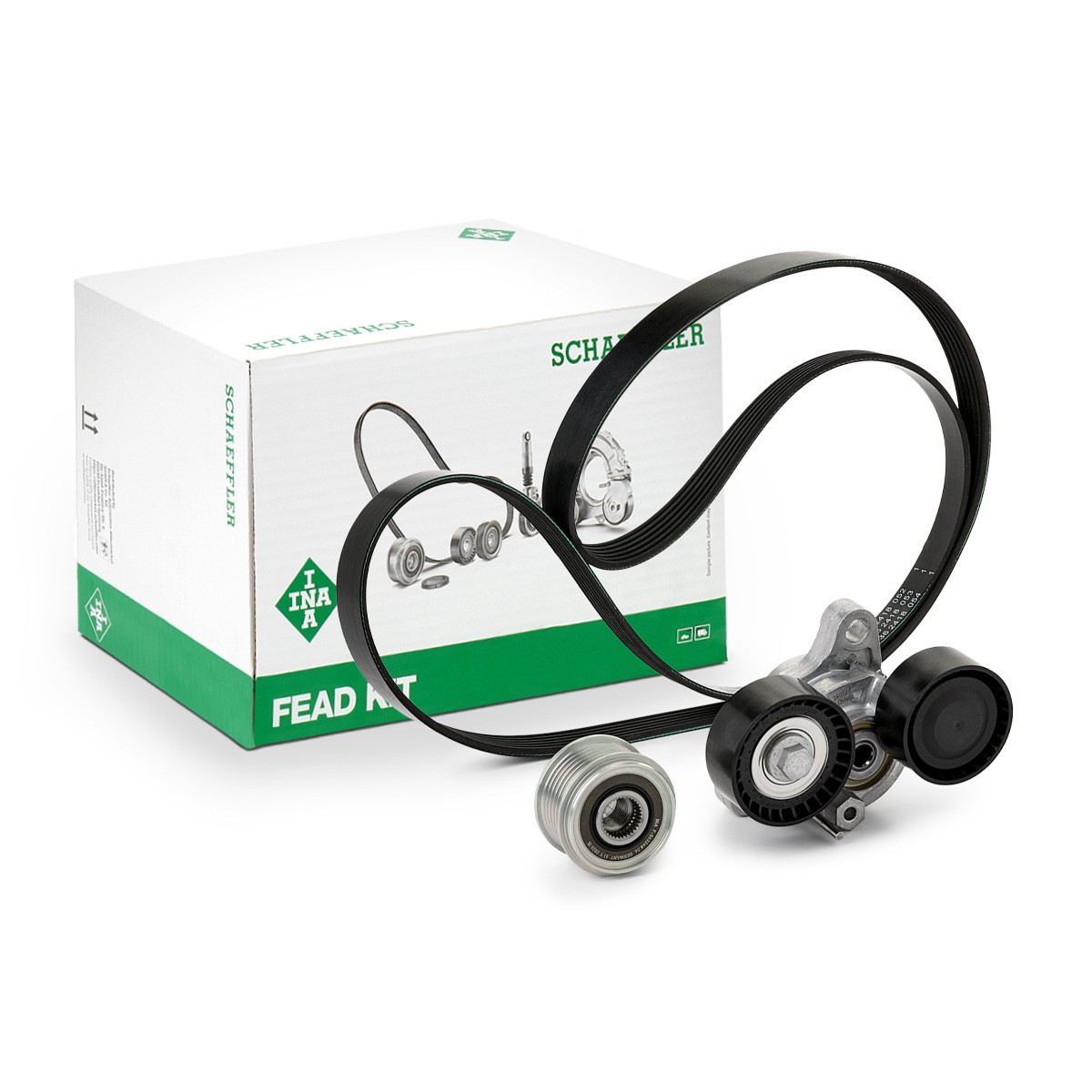 INA 529 0206 20: Set curea transmisie cu caneluri