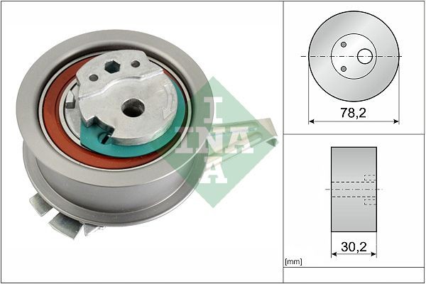 INA 531 0929 10: Rola intinzator, curea distributie