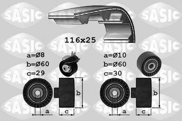 SASIC 1750039: Hammasrihma komplekt