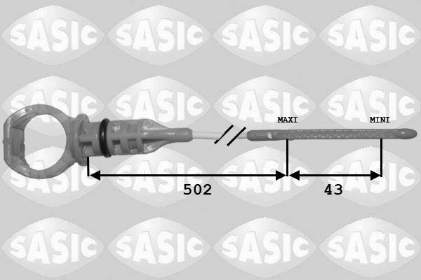 SASIC 1940019: Eļļas līmeņa rādītājs