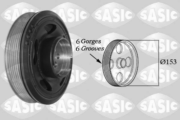 SASIC 2156085: Fulie curea, arbore cotit