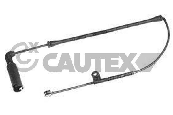 CAUTEX 755111: Hoiatuskontakt, piduriklotsi kulumine Esisild