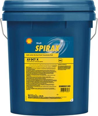 SHELL 550055143: Automaatkäigukasti õli Spirax S5 DCT X 20l, ATF DCT Spirax, S5 DCT X