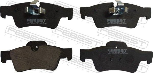 FEBEST 1601-164R: Plăcuțe de frână puntea spate