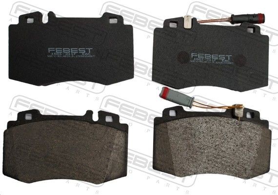 FEBEST 1601-211F: Piduriklotsid Esisild