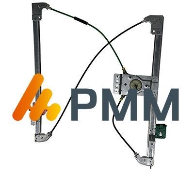 PMM BI 11174 L: Aknatõstuk vasakul, elektrooniline, ilma elektrimootorita