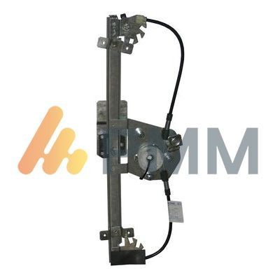PMM BI 18454 R: Electromotor, macara geam 12V, fata dreapta, cu motor electric