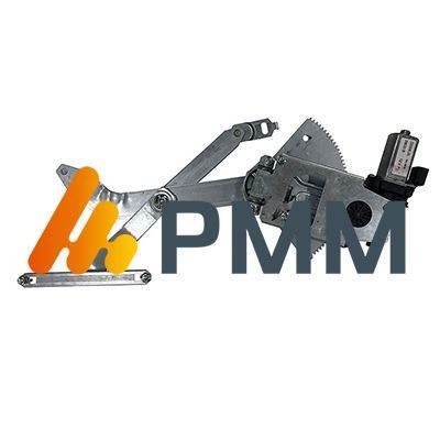 PMM BI 50096 R: Aknatõstuk ees paremal, elektriline, koos elektromootoriga