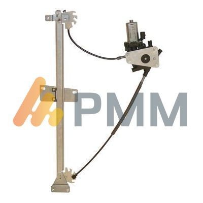 PMM BI 50104 R: Aknatõstuk ees paremal, elektriline, koos elektromootoriga
