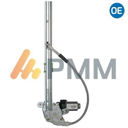 PMM BI 70196 R: Mecanism actionare geam spate dreapta, electric, cu motor electric