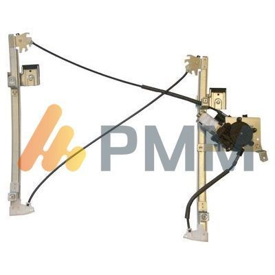 PMM BI 76072 R: Mecanism actionare geam dreapta, electric, cu motor electric