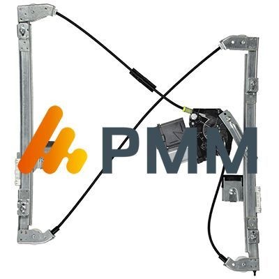 PMM BI 90134 L: Lango pakėliklis kairė priekis, elektronika, su elektros varikliu
