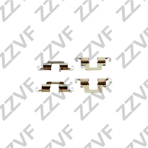 ZZVF ZVCER253: Kit accessori, pastiglia freno Assale posteriore